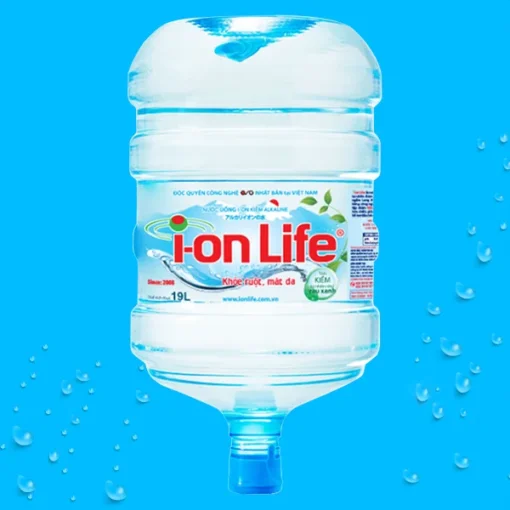 Nước Ion Life 19 lít bình úp